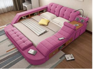 سرير متعدد الوظائف مودرن كود(43.Bed)- مصنع home-mex